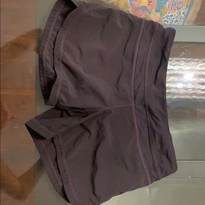 Lululemon size 2 running shorts.